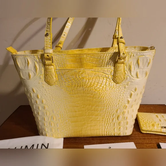 Brahmin Sunbeam Medium Misha Tote & Ady Wallet - Picture 4 of 14